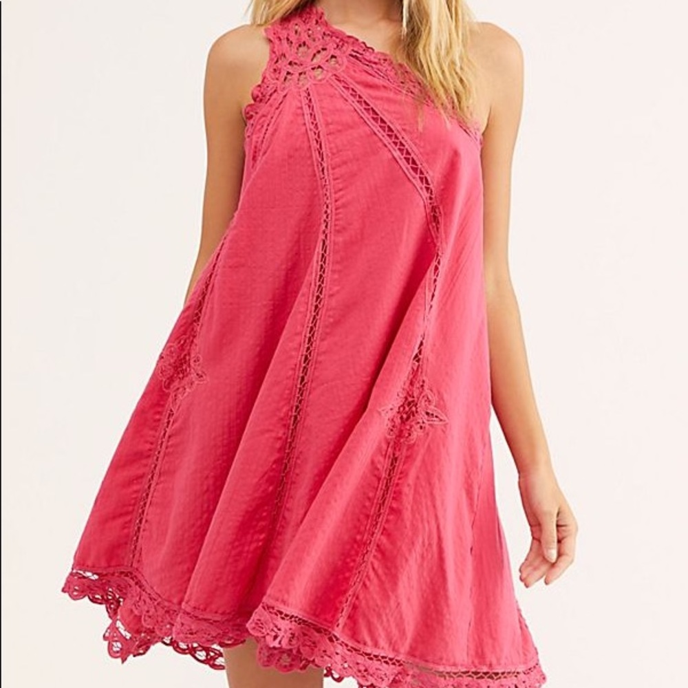 Free People Billie Battenburg One-Shoulder Dress